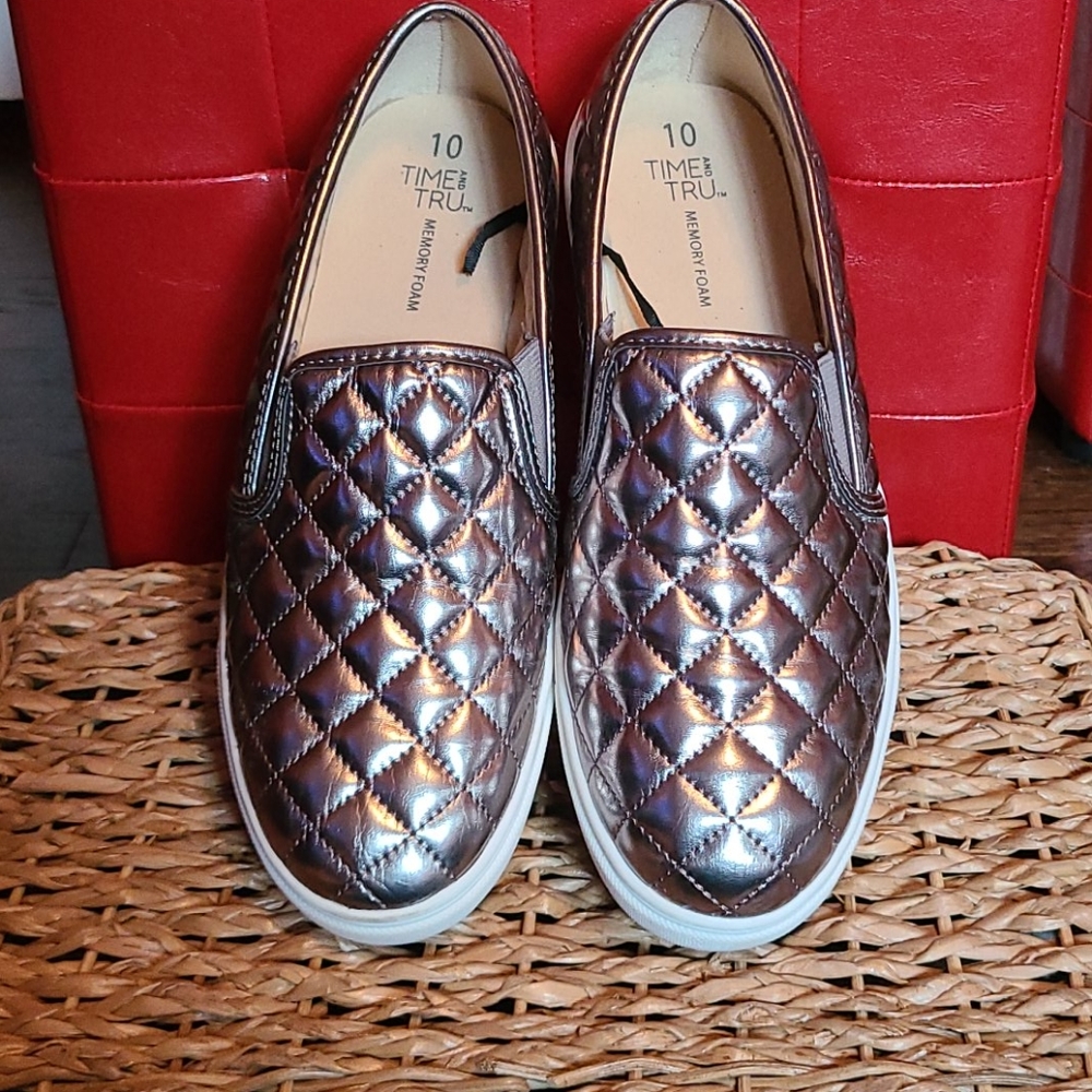 Quilted slip on Sneaker